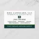 Search for outdoor services business cards Landscape