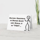 Search for cartoon leaving cards Goodbye