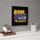 Search for superhero clocks Animation