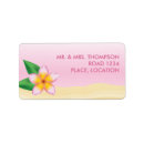 Search for frangipani flowers return address labels Beach
