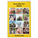 Search for new year calendars Photo collage