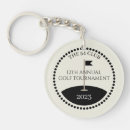 Search for golf key rings black and white