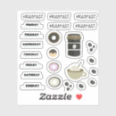 Search for cute breakfast stickers Doughnuts