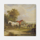 Search for grazing magnets Horses