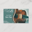 Search for violin business cards Orchestra
