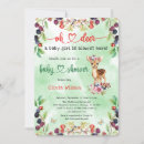 Search for deer baby shower invitations Forest friends