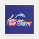 Search for animal napkins Giraffe