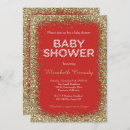 Search for baby shower christmas invitations Glitter