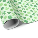 Search for clover wrapping paper Patricks