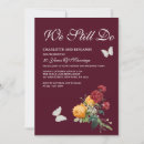 Search for rustic 50th anniversary invitations Purple