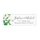 Search for with leaves return address labels White