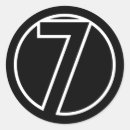 Search for 7 stickers Circle