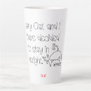 Search for humourous cat mugs For her