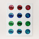 Search for gem puzzles Red