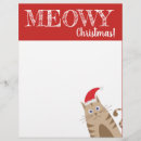 Search for santa claus business stationery Cat