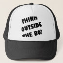 Search for outsider hats Think outside the box