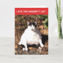 Search for funny naughty christmas cards Cat