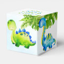 Search for dinosaur birthday favour boxes Watercolor dinosaurs