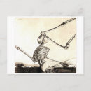 Search for macabre postcards Skeleton