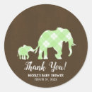 Search for green elephant stickers Zoo