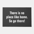 Search for funny doormats Rude