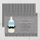 Search for moustache baby shower invitations Twins