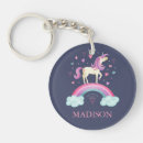 Search for unicorn key rings Pink purple