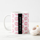 Search for lipstick kiss mugs Pattern of lips