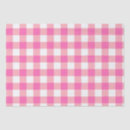 Search for pink gingham tissue paper Rustic