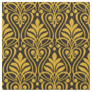 Search for black and gold pattern fabric Geometric