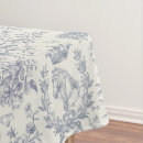 Search for vintage french tablecloths Toile de jouy