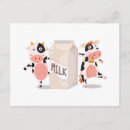 Search for milk postcards Cute