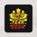 Search for happy new year business cards Fireworks