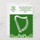 Search for irish harp cards Green