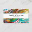 Search for art business cards Artist