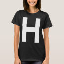 Search for letter h tshirts Capital