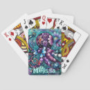Search for octopus playing cards Beach