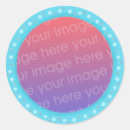Search for blue circles stickers Round