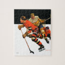 Search for hockey puzzles Vintage