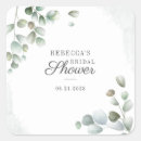 Search for succulent bridal shower stickers Eucalyptus