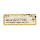 Search for 50th anniversary return address labels Party