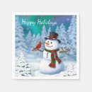 Search for christmas scene napkins Winter