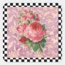 Search for fancy square stickers Roses