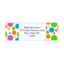 Search for dot circle return address labels Pattern