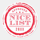 Search for naughty or nice list stickers Cute