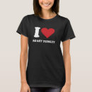 Search for i love turkey tshirts Heart