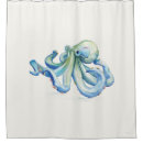 Search for octopus shower curtains Under the sea