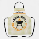 Search for real men grill aprons Barbecue