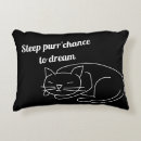 Search for funny sleep quotes cushions Black