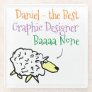 Search for graphic design coasters Illustration